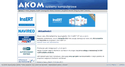 Desktop Screenshot of akom.pl